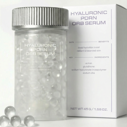 Salmon DNA Orb Serum. The Serum That Changes Form The Moment You Touch It