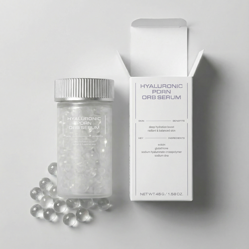 Salmon DNA Orb Serum. The Serum That Changes Form The Moment You Touch It